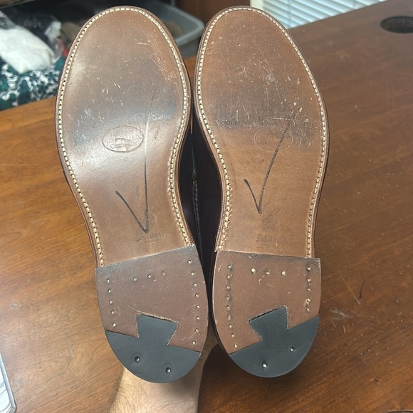 J Crew Alden® for J.Crew cordovan penny loafers AN862 - Picture 9 of 9